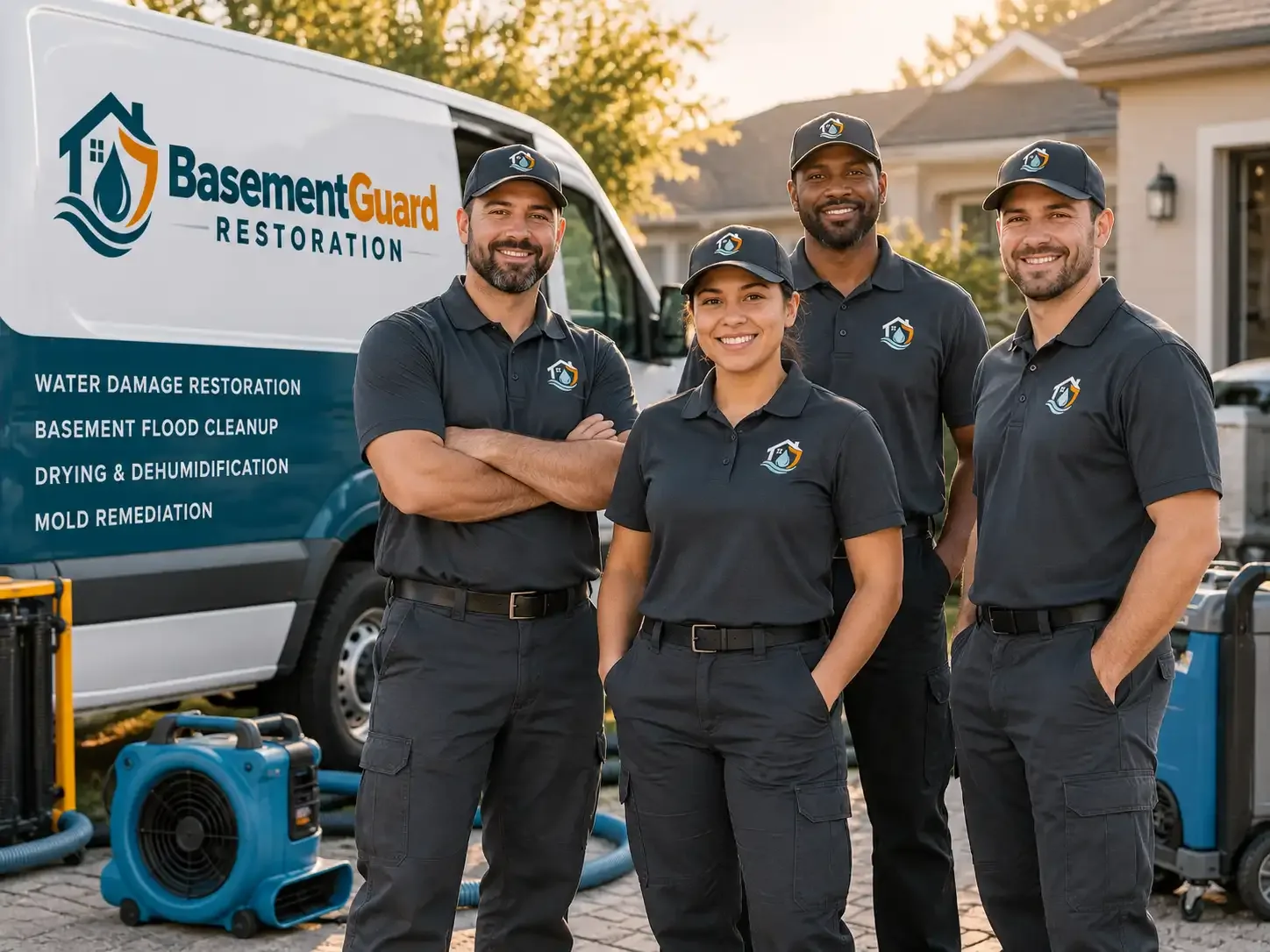 Basement Water Damage Restoration company in Lowden, IA